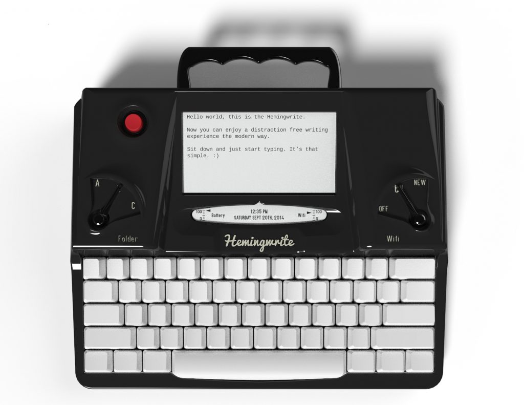 Hemingwrite BoD Kuriositäten